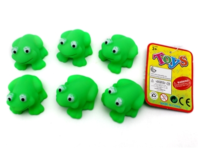 VINYL FROG W/WHISTLE 6PCS - HP1066209