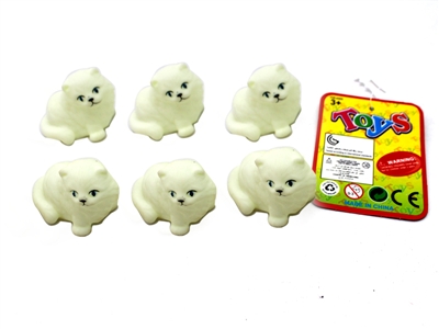 VINYL CAT W/WHISTLE 6PCS - HP1066211