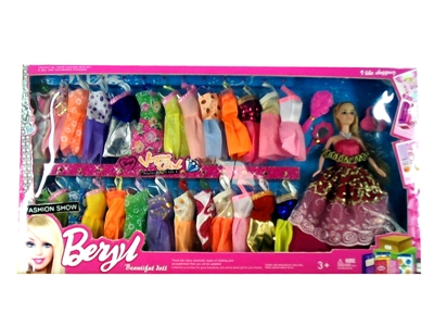 11寸实身芭比带配件 - HP1066612