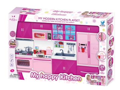 COOKING SET W/LIGHT & MUSIC 2*AAA BATTERIES - HP1066655