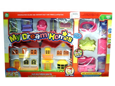 CASTLE W/FURNITURE DOLLS - HP1066716