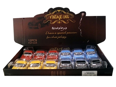 1:32合金回力车 12PCS - HP1066915
