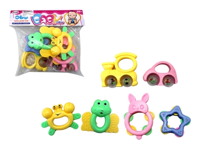 BABY RATTLE 6PCS - HP1067048