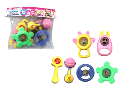BABY RATTLE 6PCS - HP1067051