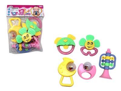 BABY RATTLE 5PCS - HP1067055