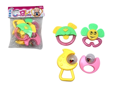 BABY RATTLE 4PCS - HP1067057