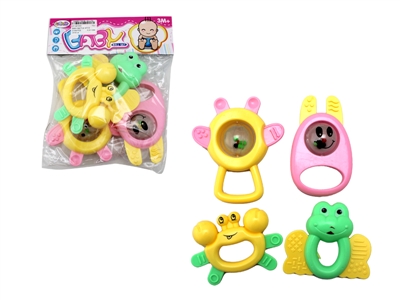 BABY RATTLE 4PCS - HP1067058