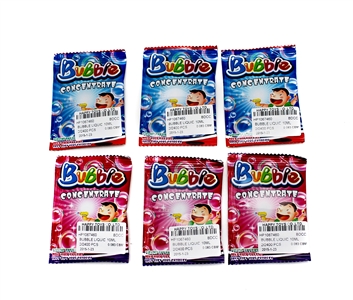 BUBBLE LIQUID 10ML 2ASST - HP1067460