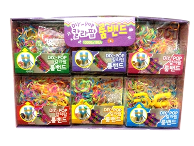 DIY LOOM BAND 24PCS/DISPLAY BOX - HP1067713