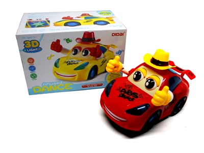3D灯光跳舞车（黄/红混装） - HP1068139
