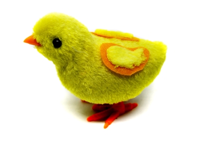 WIND UP PLUSH CHICKEN BLUE/WHITE/YELLOW/PURPLE - HP1068152