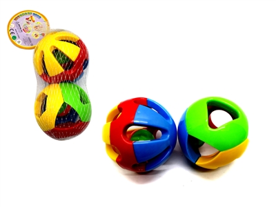 RATTLE BALL W/BELL 2PCS - HP1068218