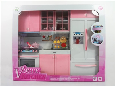 KITCHEN SET W/LIGHT & MUSIC INCLUDE BATTERY 2ASST - HP1068650