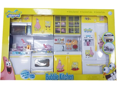 KITCHEN SET W/LIGHT & MUSIC INCLUDE BATTERY - HP1068719