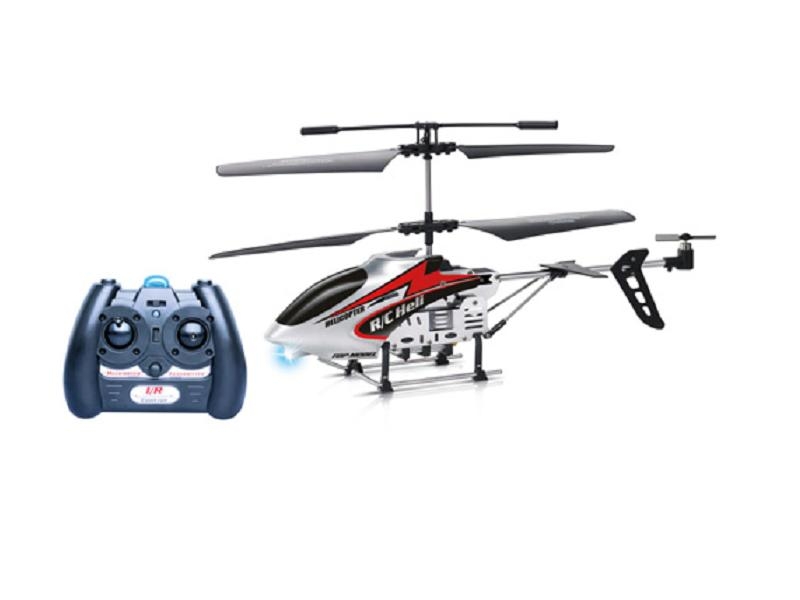 3.5 FUNCTION R/C DIE CAST PLANE W/LIGHT & USB LINE & GYROSCOPE & INFRARED SILVER/ORANGE - HP1068827