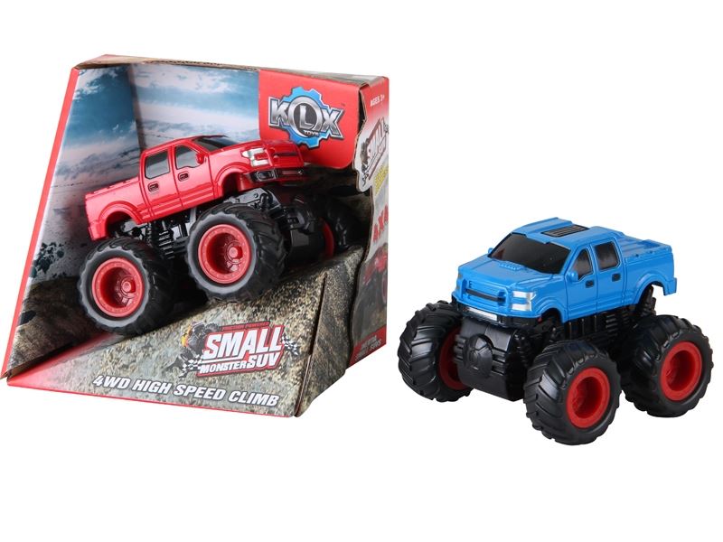 FRICTION 4WD CAR RED/BLUE - HP1069073