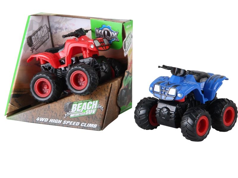 FRICTION 4WD MOTORCYCLE RED/BLUE - HP1069082