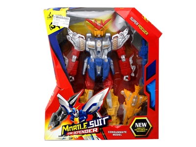 TRANSFORMER & ROBOT W/LIGHT  RED/BLUE/YELLOW  - HP1069722