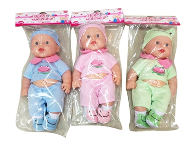 36CM PLASTIC BODY DOLL  W/IC - HP1069914