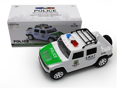 电动万向警车带灯光 音乐 - HP1069926