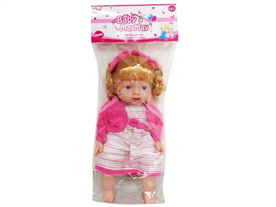 36CM COTTON BODY DOLL W/IC - HP1069929