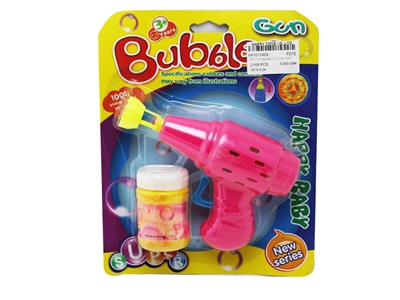 FRICTION BUBBLE GUN W/LIGHT - HP1070400