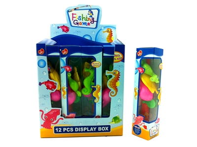 FISHING GAME W/MAGNETIC 12PCS/DISPLAY BOX - HP1070679