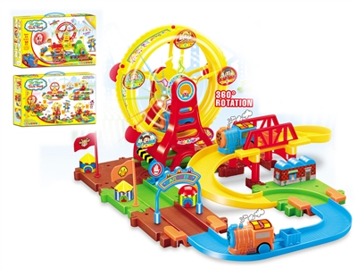 B/O TRAIN W/BUILDING BLOCK 43PCS - HP1071077