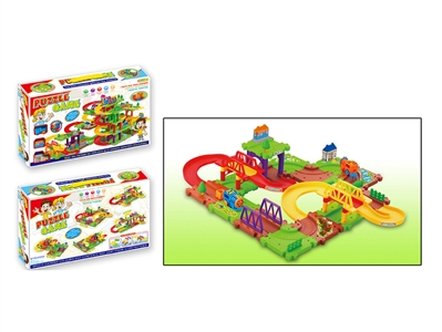 B/O TRAIN W/BUILDING BLOCK 46pcs - HP1071100
