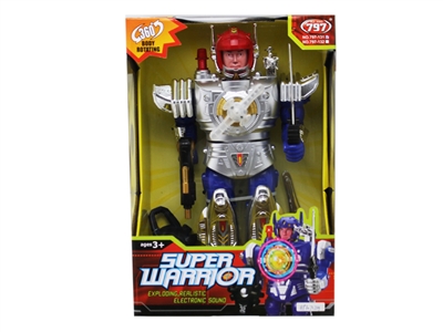 B/O ROBOT W/MUSIC & 360°BODY ROTATING NOT INCLUDE BATTERY - HP1071219