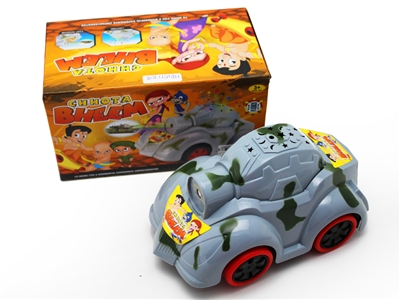电动音乐灯光投影印度小子装甲坦克车 - HP1071708