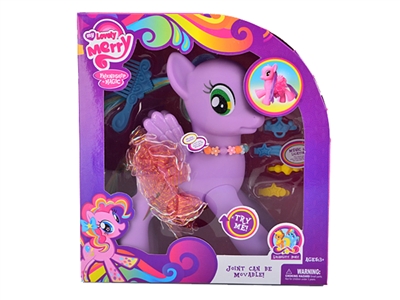 VINYL HORSE W/LIGHT & MUSIC INCLUDED BATTERY  - HP1071852
