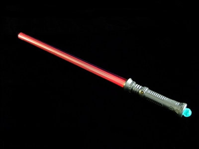 FLASHING WAND，SILVER HANDLE，3 COLOUR LED，SPACE SOUND - HP1072132