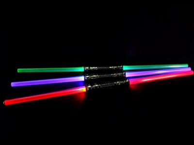 DOUBLE FLASHING WAND， 6 LED，RED/GREEN/BLUE COLOUR ASST - HP1072153