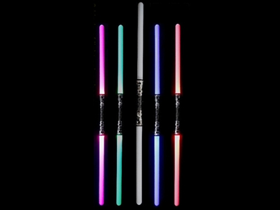 DOUBLE FLASHING WAND， 6 LED，RED/GREEN/BLUE COLOUR ASST - HP1072155