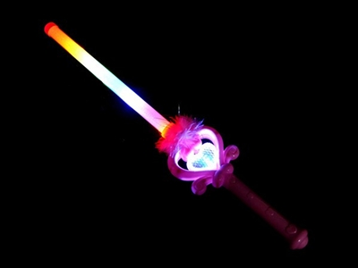 FLASHING WAND W/MUSIC，5 LED - HP1072159