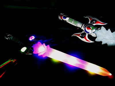 FLASHING SWORD W/MUSIC，COLOURFUL HANDLE - HP1072241