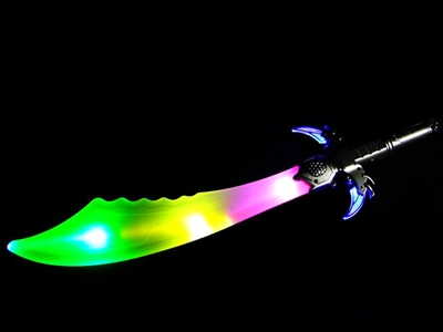 FLASHING SWORD W/SOUND，5 LED - HP1072249