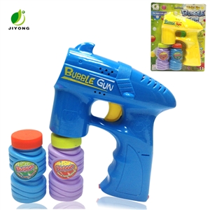 B/O BUBBLE GUN W/MUSIC，BLUE LED，2 BOTTLE LIQUID - HP1072423