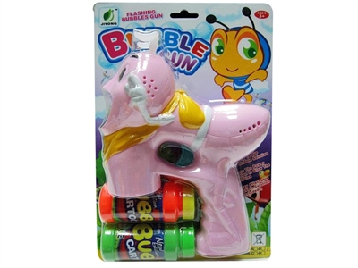 B/O ANT BUBBLE GUN W/MUSIC，4 LED，2 BOTTLE LIQUID - HP1072504