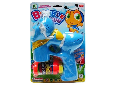 B/O ANT BUBBLE GUN W/MUSIC，4 LED，1 BOTTLE LIQUID - HP1072505