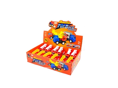 回力消防车 2款混 12PCS - HP1072761