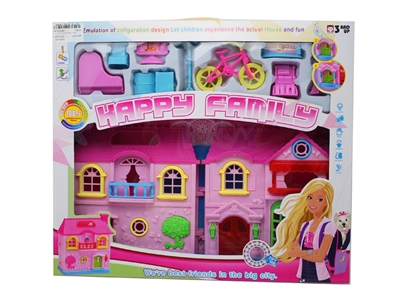 VILLA W/LIGHT & MUSIC INCLUDED BUTTONCELL - HP1072961