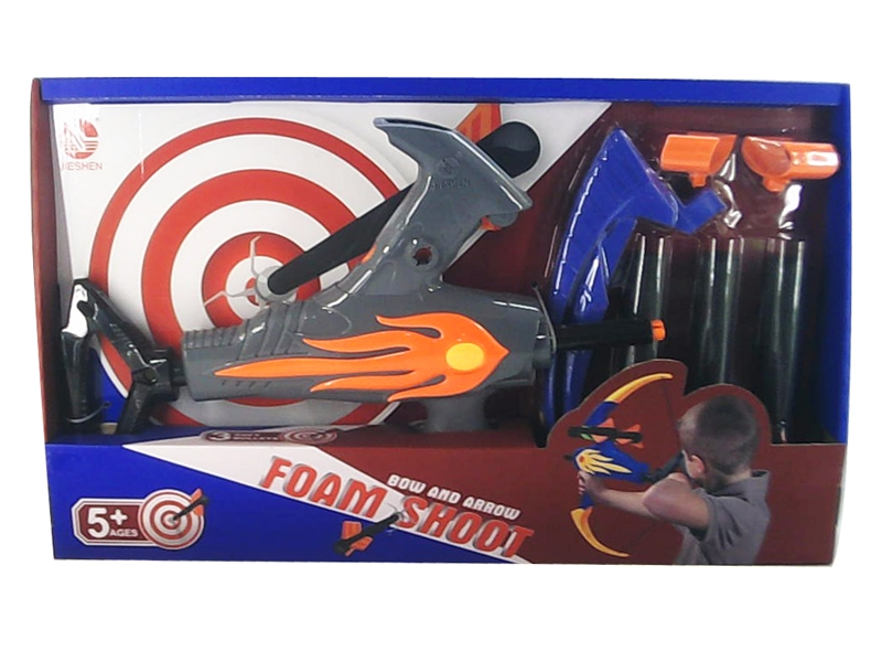 SOFT SHOOTING GUN SET & ARROW - HP1073181