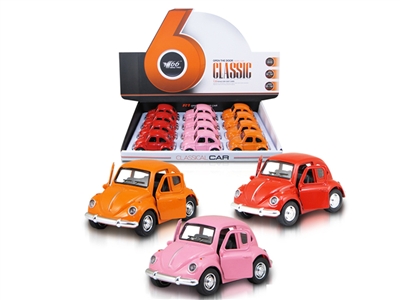 1:38 回力合金开门老爷车 12只 - HP1074301