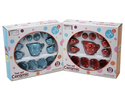 陶瓷茶壶 红蓝2色 - HP1074763