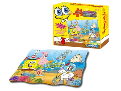 PUZZLE W/CRAYON - HP1074811
