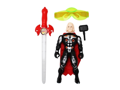 THOR W/SWORD & GLASSES & LIGHT INCLUDED BATTERY - HP1075208