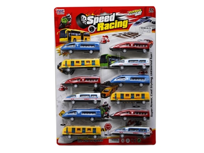 实色回力动车 12PCS - HP1075438