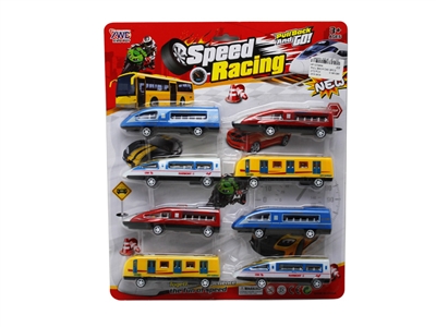 实色回力车 8PCS - HP1075444